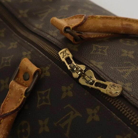 LOUIS VUITTON Monogram Keepall Bandouliere 60 Boston Bag M41412 LV Auth 120998 - Picture 13 of 16